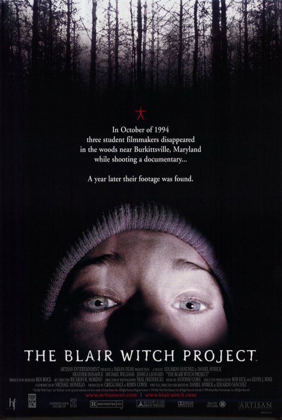 The Blair Witch Project – SATURDAY 02nd nov