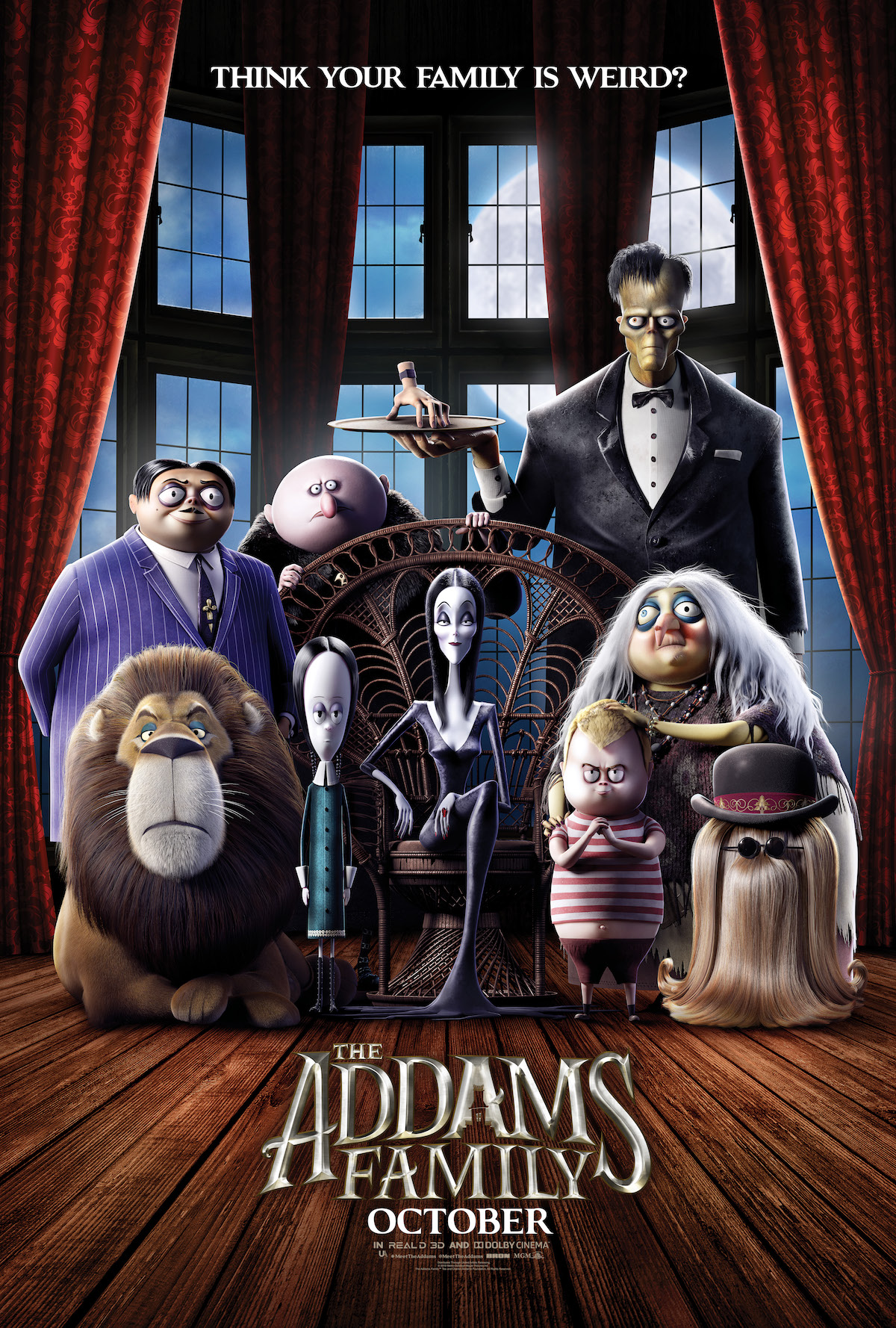 THE ADDAMS FAMILY – SUNDAY 03rd nov 4:30pm